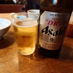 釜めし菜時記 さき亭 - 瓶ビール750円で乾杯！