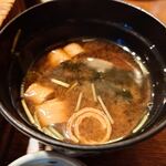 釜めし菜時記 さき亭 - 赤だし