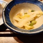 釜めし菜時記 さき亭 - 辣白菜と中華クラゲ