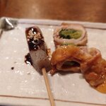 釜めし菜時記 さき亭 - コースの串焼き