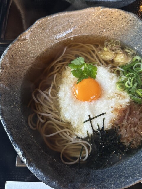 ソバ（4点） Soba Dokoro kajikasou minoh - Minoh/Soba (Buckwheat noodles) | Tabelog
