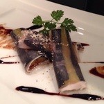 酒菜彩々　はるのや - ナスの生ハム巻き