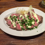 イタリアン食堂 ハマキン - ローストビーフとオニオンスライス780円