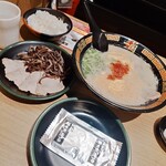 一蘭 - 料理写真:一蘭5選 始めて頼みました。