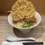 萬田うどん - 料理写真:肉ごぼう天うどん（正面）
