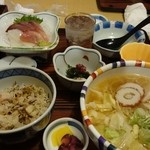 Ajidokoro Minshuku Matsuya - 2014年12月　ラーメン定食