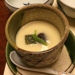 梅の花 - 茶碗蒸し(^O^)／