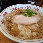 斗香庵 HIGASHI - 中華そば（＋ワンタン）