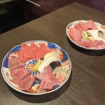 すみび焼肉　Da-Wa - ・赤身肉盛り合わせランチ　　　¥2400
・特選肉盛り合わせランチ　　　¥3900