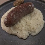 aux facettes - エゾジカのソーセージ。