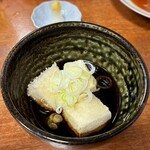 伊勢久 - 晩酌セット あげだし豆腐　2026.1.8