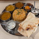 MADE IN INDIA - 料理写真:...「チキンビリヤニミールス（1690円）」、ガチ系。。