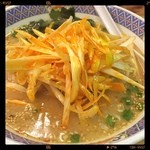 らーめん 花楽 - ネギ味噌‼️