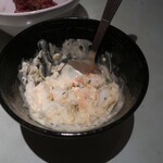 なっぱごちそう - 竹コース”唐揚げ”のタルタル。