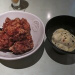 なっぱごちそう - 竹コース”唐揚げ”。