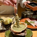 華丸吉日 - 料理写真:松葉蟹の蟹みそしゃぶしゃぶ