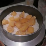 なっぱごちそう - 竹コース”じゃが揚げ”。