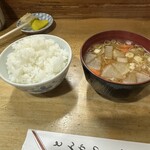 とんかつ とんき - 美味しい御飯とお味噌汁