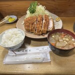 とんかつ とんき - 特大とんかつ定食　¥