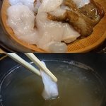 酒肴 和亭 - 見て下さいよ。沢山の蛸が入っていますよ。これで蛸しゃぶをするんですよ。わおっ、激旨ですよ。食べ応えがありますよ～。これだけの蛸を食べれるなんて幸せですよね。