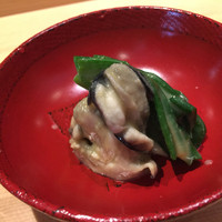 すし 喜邑 - 2014/12 つまみ②　牡蠣のぬた
