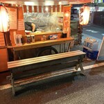 屋台ラーメン しゅんやっちゃん - 屋台席です。