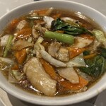 五目スープそば