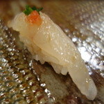 鮨匠 のむら - ひらめ