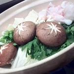 手打そば むらやま - ふぐ鍋