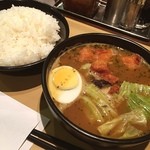 CoCo壱番屋 - スープカレーご飯大盛り♪