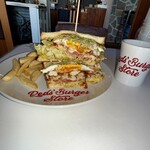 REDS' BURGER DINER - TERIYAKI EGG CHICKEN SAND