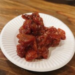 韓国家庭料理 かしわら - タコキムチ