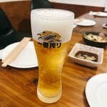 韓国家庭料理 かしわら - 生ビール