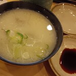 京寿司 - 貝汁。