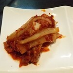 肉料理 村長さん - キムチ盛り合わせの白菜