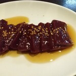 肉料理 村長さん - レバー塩 850円
