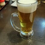 肉料理 村長さん - ザ・プレミアム・モルツ生 520円