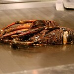 鉄板焼 雅 - 三重県産伊勢海老の蒸し焼き