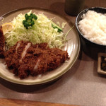 味のとんかつ 丸一 - ロースカツ定食