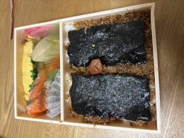 のりべん 人気の「海苔のりべん」と、「海苔のり弁887」を買いました（郡山駅