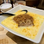 三河ラーメン 日本晴れ - 三河式豆乳担々麺(赤)