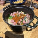 ミックス テイスト - ローストビーフといくらご飯