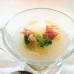 リストランテ　ウミリア - 大根のスープ