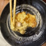 味乃家 - たこ焼き:980円/断面