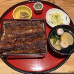 鰻う おか冨士 - 上うな重（ご飯大盛り）