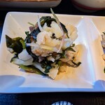 kitchenラビット - カリフラワーとワカメ酢の物♡