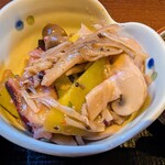 kitchenラビット - タコとキノコとお野菜の炒め物♡