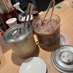 天麩羅処ひらお - イカの塩辛、爆食いします！