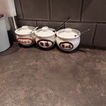 らーめん飛粋 - 卓上調味料