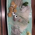 はこだて ふさや 大門店 - 活イカ刺し